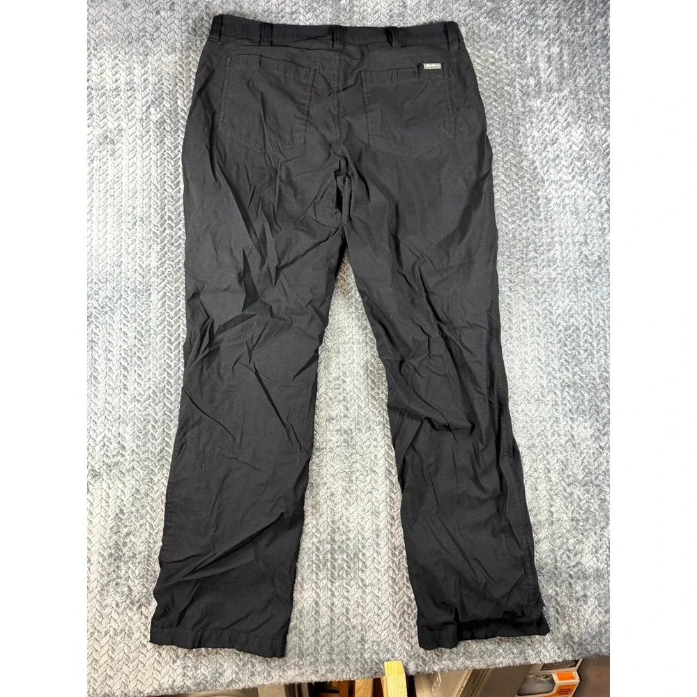 Eddie Bauer‎ Fleece Lined Tech Pants Mens 36x32 Black Nature Outdoor Workwear